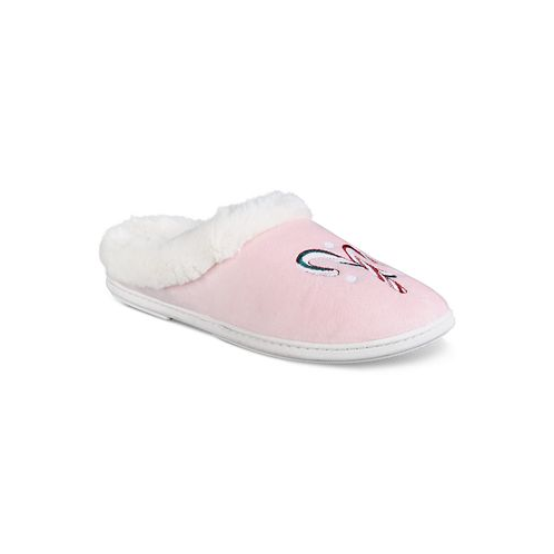 Charter Club Womens Holiday Boxed Hoodback Slippers