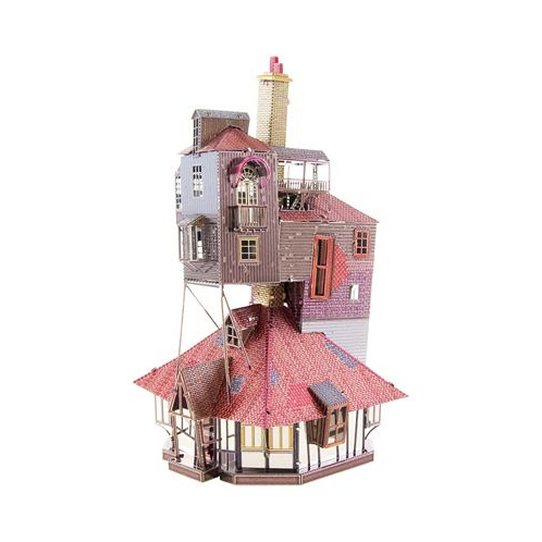 University Games Fascinations Metal Earth 3D Metal Model Kit Harry Potter the Burrow in Color