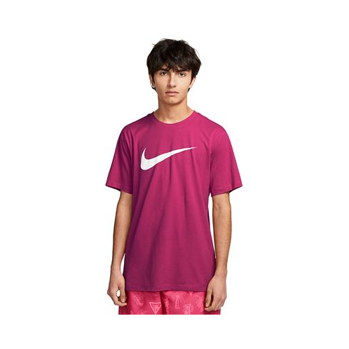 Nike Sportswear Mens Swoosh Short-Sleeve Crewneck T-Shirt