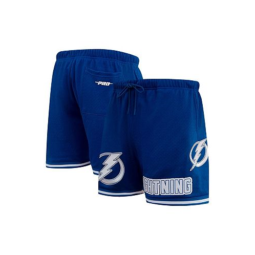 Pro Standard Mens Blue Tampa Bay Lightning Classic Mesh Shorts