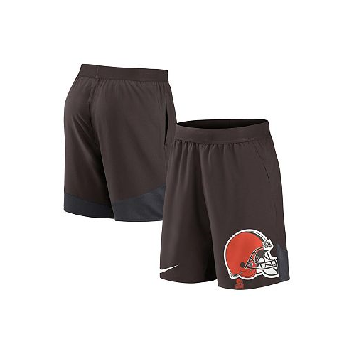 Nike Mens Brown Cleveland Browns Stretch Performance Shorts