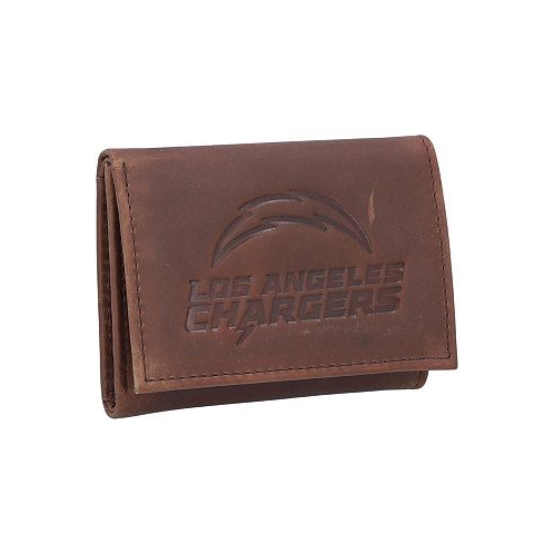 Evergreen Enterprises Mens Los Angeles Chargers Leather Team Tri-Fold Wallet
