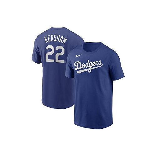 Nike Mens Clayton Kershaw Los Angeles Dodgers Name and Number Player T-Shirt