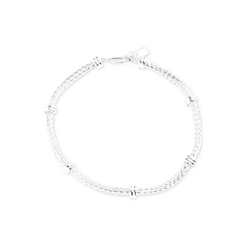 Ralph Lauren Herringbone Link Chain Bracelet in Sterling Silver
