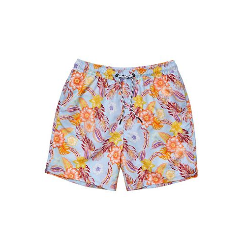 Snapper Rock Mens Boho Tropical Sustainable Volley Board Short