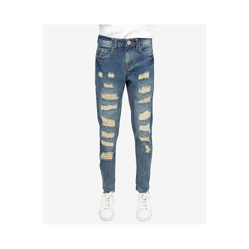 XRAY Big Boys Heavy Rips Repaired Jeans - Child