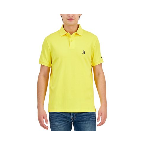 Tommy Hilfiger Classic Fit Short-Sleeve Bubble Stitch Polo Shirt