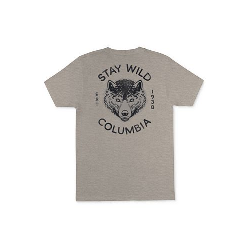 Columbia Mens Short Sleeve Stay Wild Graphic T-Shirt