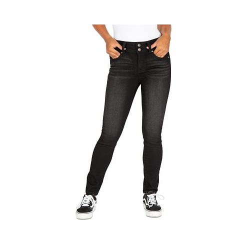 Rewash Juniors Mid-Rise Booty-Shaping Skinny Jeans