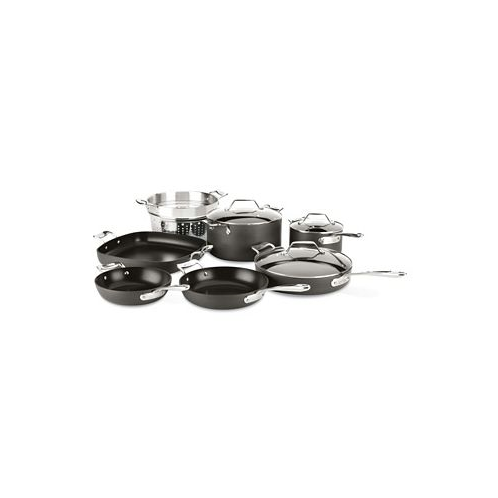 All-Clad Essentials Hard Anodized Nonstick Cookware Set 10 piece