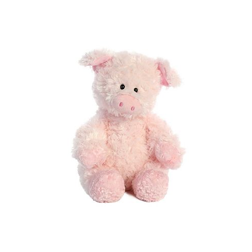 Aurora Medium Pig Tubbie Wubbies Snuggly Plush Toy Pink 11