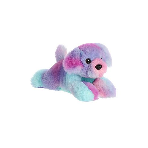 Aurora Small Puppy Mini Flopsie Adorable Plush Toy Purple 8