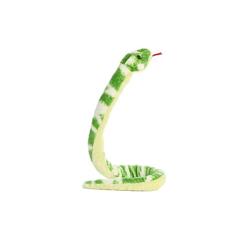 Aurora X-Large Emerald Tree Boa Snake Playful Plush Toy Green 50