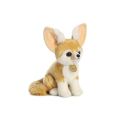 Aurora Small Fennec Fox Miyoni Realistic Plush Toy Brown 9
