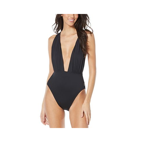 Vince Camuto Womens Convertible One-Piece Swimsuit