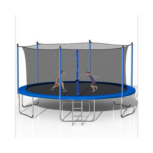 Simplie Fun 14FT Trampoline (Steel Tube Ladder)