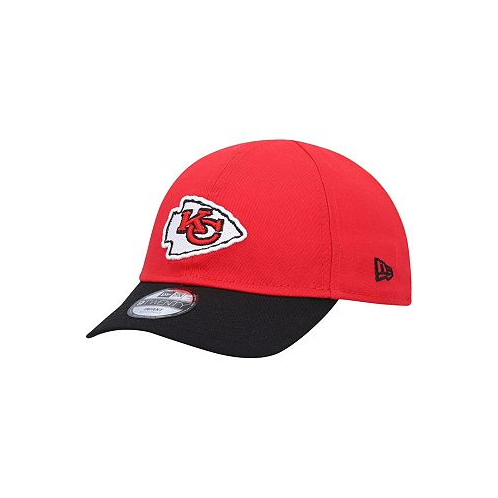 New Era Infant Boys and Girls Red Black Kansas City Chiefs My 1st 9TWENTY Adjustable Hat