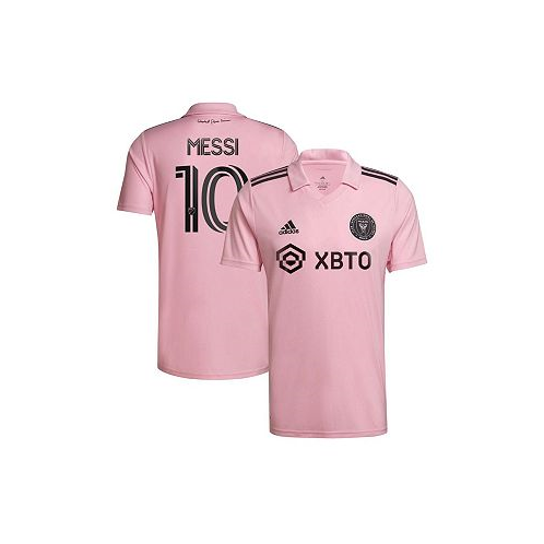 Adidas Mens Lionel Messi Pink Inter Miami CF 2023 The Heart Beat Kit Replica Jersey