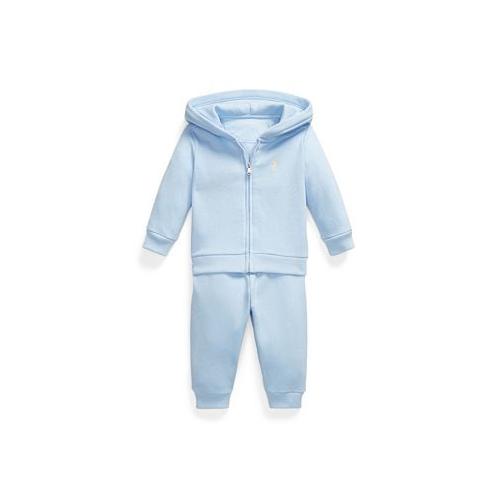 Polo Ralph Lauren Baby Boys Fleece Full-Zip Hoodie and Pant Set