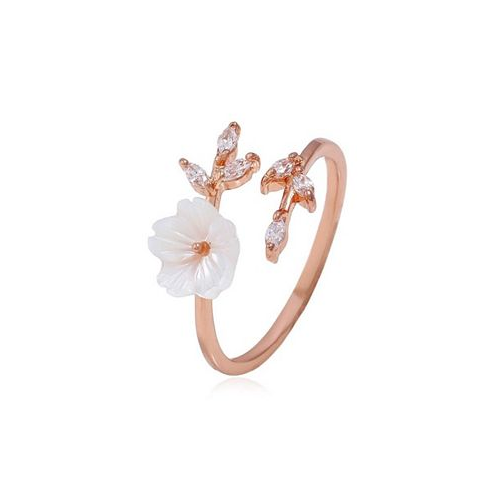 Hollywood Sensation Cherry Blossom Ring in Adjustable