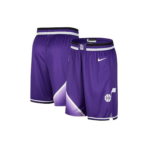 Nike Mens Purple Utah Jazz 2023/24 City Edition Swingman Shorts