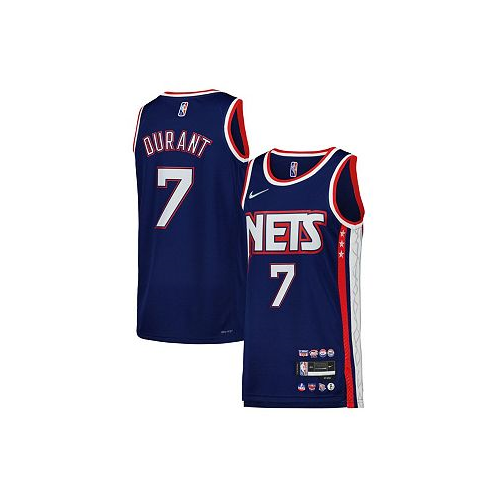 Nike Mens Kevin Durant Blue Brooklyn Nets Swingman Player Jersey - City Edition