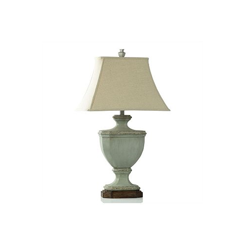 StyleCraft Home Collection 33.75 Oldsbury Farmhouse Table Lamp with Beige Shade
