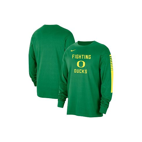 Nike Mens Green Oregon Ducks Slam Dunk Long Sleeve T-shirt