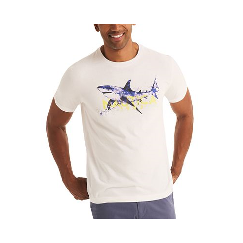 Nautica Shark Week X Mens Classic-Fit Shark Graphic T-Shirt