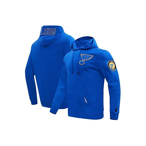 Pro Standard Mens Blue St. Louis Blues Classic Pullover Hoodie