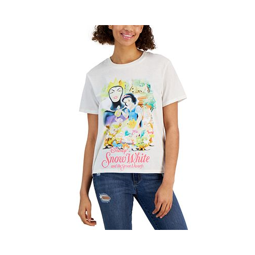 Disney Juniors Snow White Graphic-Print Short-Sleeve Tee