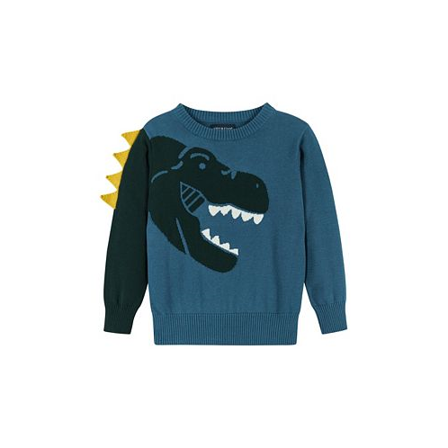 Andy & Evan Toddler/Child Boys T-Rex Character Sweater