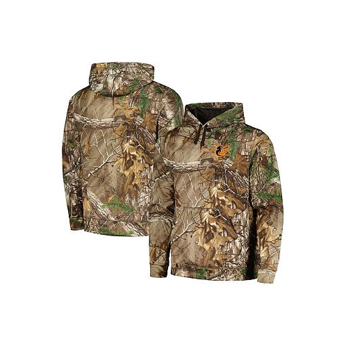 Dunbrooke Mens Camo Baltimore Orioles Champion Realtree Pullover Hoodie