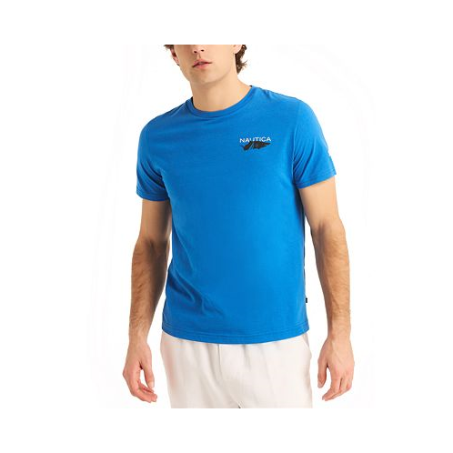 Nautica Shark Week X Mens Classic-Fit Back Graphic T-Shirt