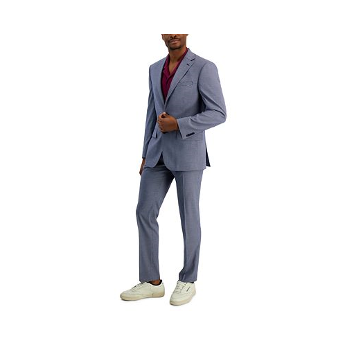 Ben Sherman Mens Slim-Fit Solid Suit