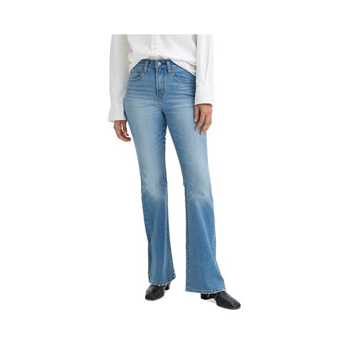 Levis Womens 726 High Rise Slim Fit Flare Jeans