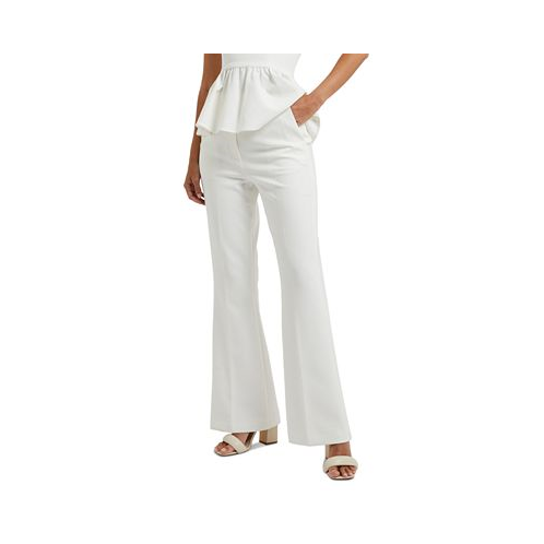 French Connection Womens Whisper Flared-Leg Trousers