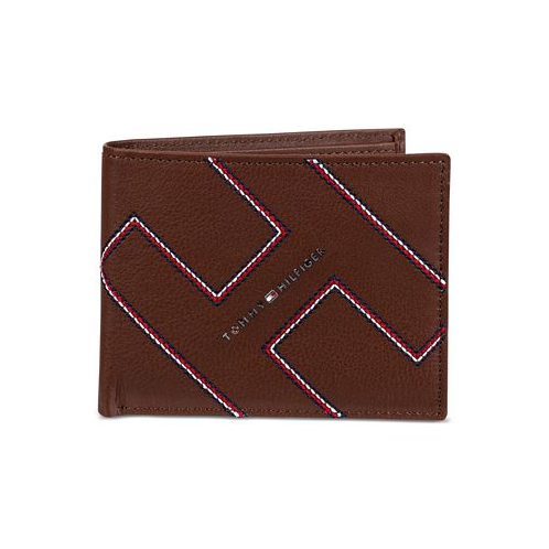 Tommy Hilfiger Mens Puerto RFID Two-In-One Leather Pocketmate Wallet