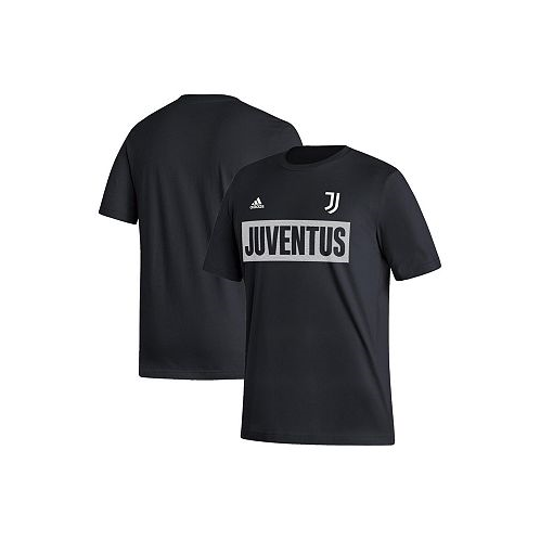 Adidas Mens Black Juventus Culture Bar T-shirt