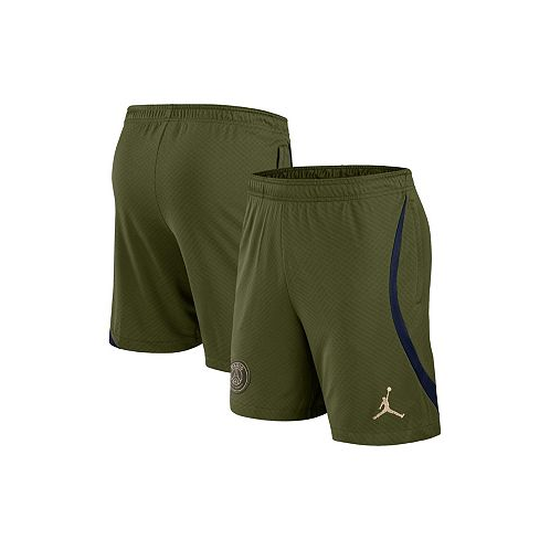 Jordan Big Boys Olive Paris Saint-Germain 2023/24 Fourth Strike Shorts