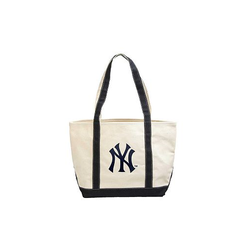 Logo Brands Womens New York Yankees Canvas Tote Bag