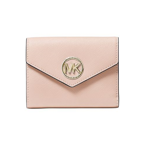 Michael Kors Greenwich Leather Envelope Trifold Wallet