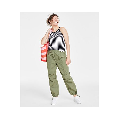 On 34th Womens Patch-Pocket Jogger Pants
