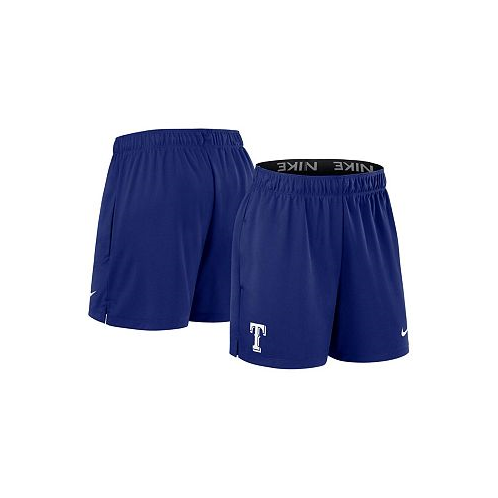 Nike Womens Royal Texas Rangers Authentic Collection Knit Shorts