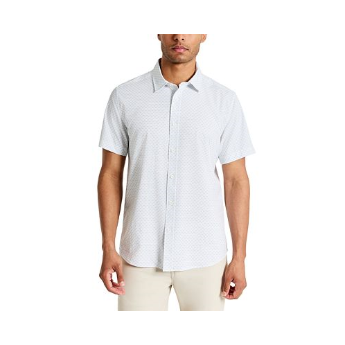 Kenneth Cole Mens Short-Sleeve Sport Shirt