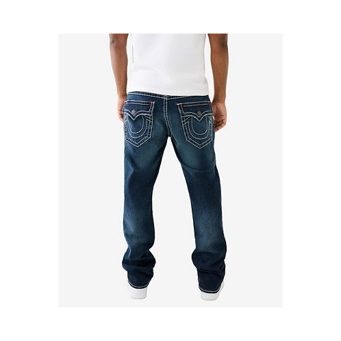 True Religion Mens Ricky Flap Big T Straight Jean