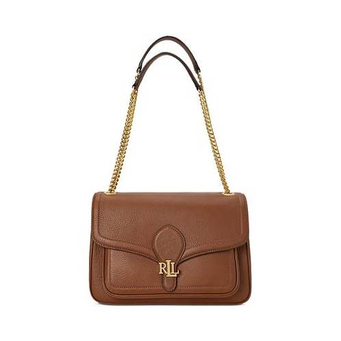 POLO Ralph Lauren Pebbled Small Leather Bradley Convertible Bag