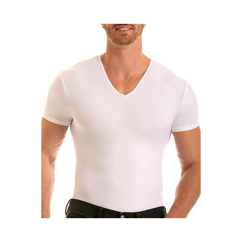 Mens Big & Tall Insta Slim Compression Short Sleeve V-Neck T-Shirt