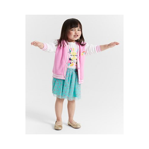 Epic Threads Toddler Girls Varsity Cardigan Jacket