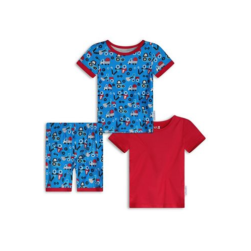 Max & Olivia Baby Boys Three Piece Snug Fit Pajama Set